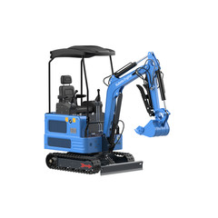4,000 lbs Mini Excavator | KUBOTA Diesel Engine | Hydraulic Thumb，Compact Digger