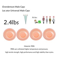 Dental Zest Locator Overdenture Abutment & Accessories for Multi Implant Systems