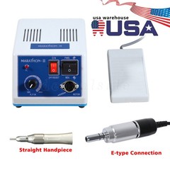 Electric Micromotor Marathon-III 35K Rpm+NSK Style Straight Handpiece Dental Lab
