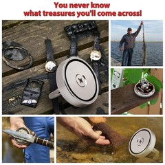 Complete 500 LBS Neodymium Magnetic Fishing Kit – Treasure Hunting Gear!