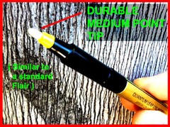 BLACKLIGHT GLOW Permanent INVISIBLE INK UV Black Light SECURITY MARKER Spy Pen