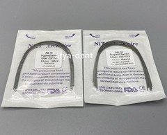 Dental Orthodontic Arch Wire Super Elastic NITI Round Rectangular Natural Form