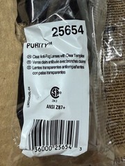 KIMBERLY CLARK 25654 Purity Safety Glasses Anti-Fog Scratch-Resistant Lens Lot