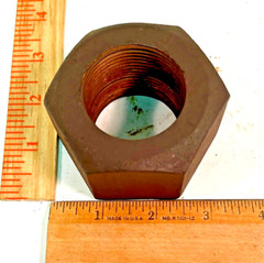 (1) 1 7/8″-10 Hex Nut Steel Plain FINE THREAD 1 7/8-10 1.87″ HEX NUT (2.76×1.74)