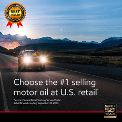 1 Advanced Fuel Economy Full Synthetic Motor Oil 0W-20 5 Quart
