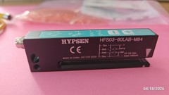 HYPSEN SLOT LABEL GAP SENSOR HFS03-60LAB-M84 with M8 cordset 3mm slot NPN PNP