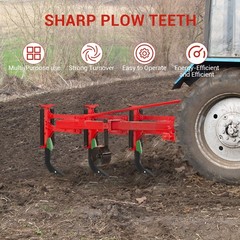 18″ Box Blade Shank – 4 Holes Scarifier Shanks, Adjustable with Removable Teeth