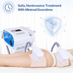 myChway 2 Handles Cold Freeze Beauty Machine for Body Massager Beauty Spa Salon