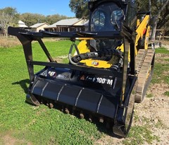 2021 Caterpillar 299D3 XE High Flow Track Loader Cab A/C Heat Mulcher 2014 Hrs