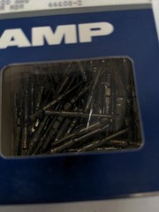 AMP 1-66103-5, PIN ASSEMBLY 24-20 AWG, 2 BOXES OF 100