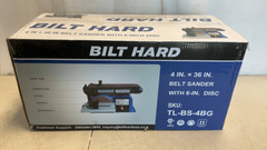 Bilt Hard 4”x36” Belt Sander With 6-Inch Disc