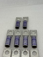 Lot of 10 Burndy Purple Die 15 N200 4/0 AWG Copper Compression Lugs