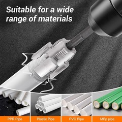 Integrated Internal & External Pipe Threading-Tool, PVC Pipe Threader Kit USA~~~