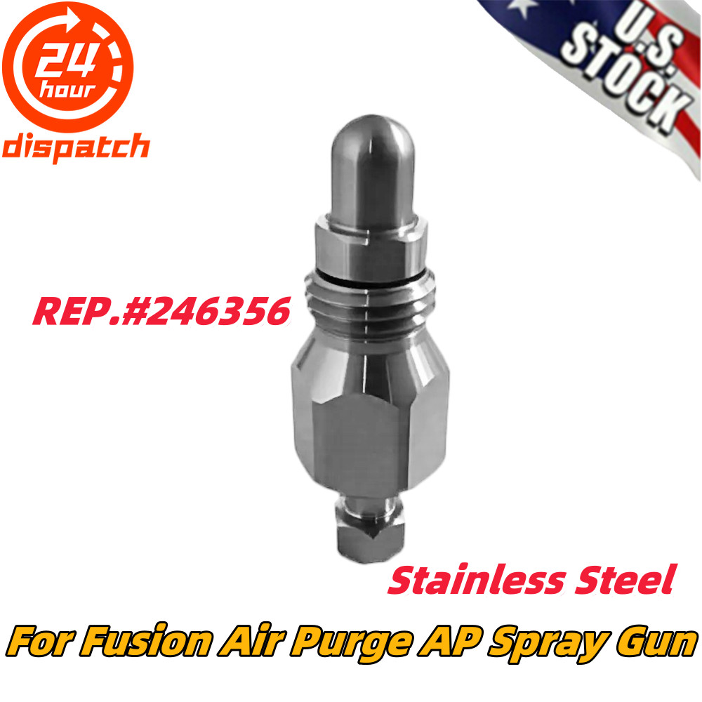 Spray Foam Gun fluid Valve Kit 246356 For Fusion Air Purge AP Spray Gun 1pcs