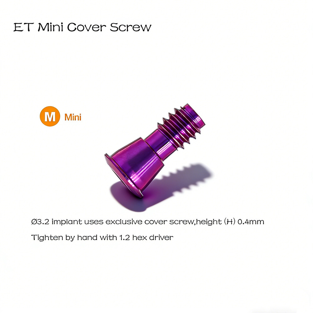 US Compatible Multi Implant system Healing Abutment Titanium Dental Gingival Cap