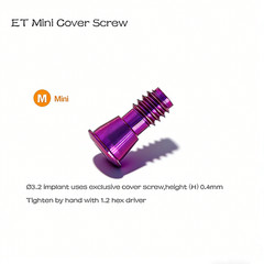 US Compatible Multi Implant system Healing Abutment Titanium Dental Gingival Cap