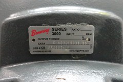Browning Cbn-3301-s-b3-3.55 Series 3000 Foot Mount Inline Gear Reducer 3.6:1