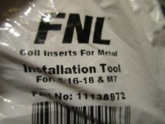 General Use Installation Tool For 5/16″-18 Wire Inserts