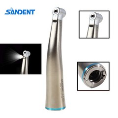 Dental LED Light Fiber Optic Contra Angle 1:1 Low Speed Handpiece DS USA