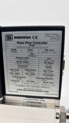 Sierra SmartTrak100 Mass Flow Controller Model C100M-DD-6-OV1-SV1-PV2-V1-S1-C0
