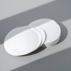 (500pcs) Lab Filter PES Membrane Filter Paper 25/47/50/60/90/142mm 0.22um 0.45um