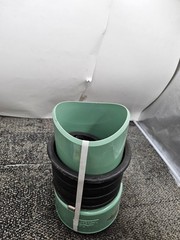 ADS Insert Tee 6″ Plain End Bell & Spigot Bell PVC/Rubber/Steel 6N1210-12FIT