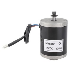 Brushed Motor, MY6812 12V 120W High Speed Small Brush Motor with Belt Pulley …