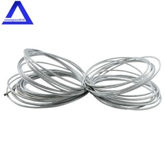 1/4″×100 FT,7×19 Galvanized Cable 1400LBS Working Load Limit for Fencing,Pulley