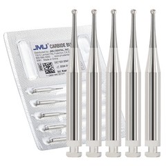 JMU Dental Carbide Burs Round-Shaped RA1-8 For Slow Speed