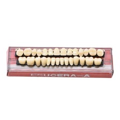 28 Pcs/Set Dental A2 A3 Acrylic Resin Denture Shade Full Set False Teeth #23
