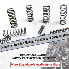 Compression Spring Steel 0.7mm Wire Dia 4mm ~ 14mm OD Small Pressure Springs