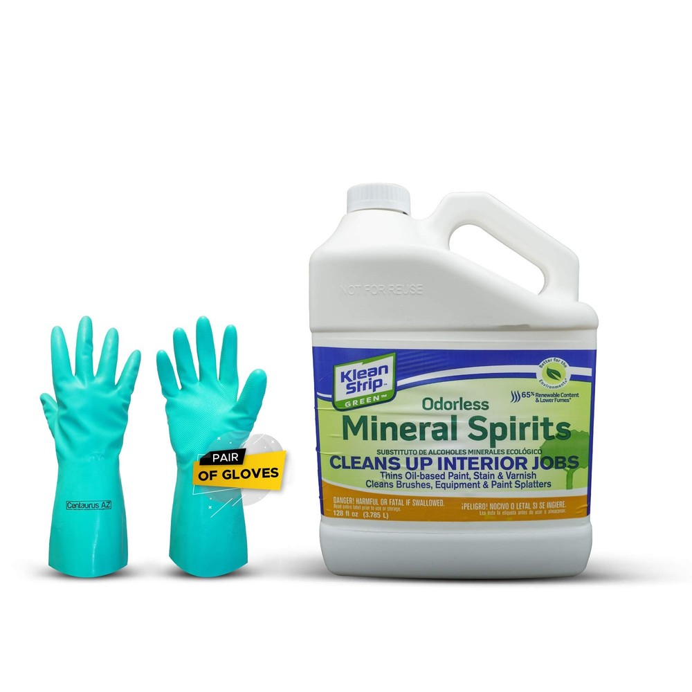Klean Strip Green Odorless Mineral Spirits Cleans Brushes Rollers Spray Guns …