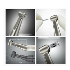 DMXDENT Dental 1:1 Slow Low Speed Handpiece Push Button Contra Angle DX-23