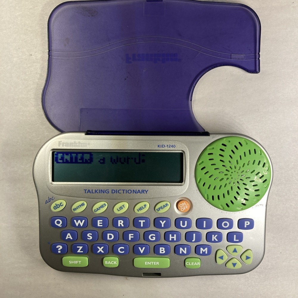 Franklin KID-1240 Children’s Talking Dictionary (Display Not Working)