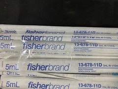 FISHERBRAND 5mL Disposable Serological Pipet With Mag Stripe 13-678-11D (200/Cs)