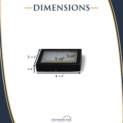 6 Pack of 3 x 4 x 3/4 Riker Display Cases Boxes for Collectibles Jewelry & More