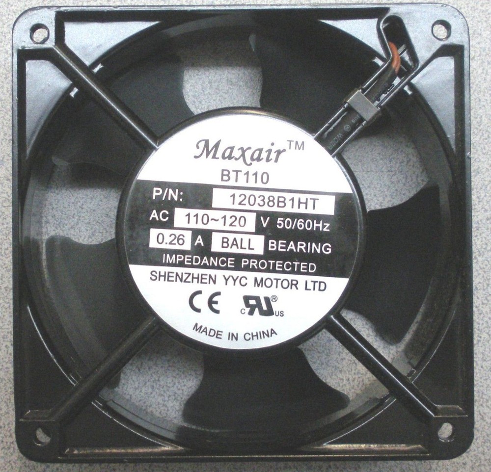 NEW Control Cooling Fan Replaces Middleby 27392-0002 Axial X-Fan 115V