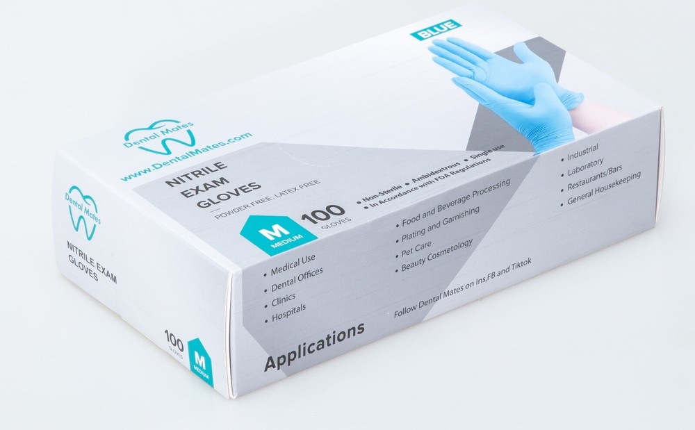 Dental Mates Nitrile Gloves
