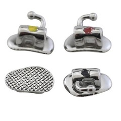20Sets Dental Orthodontic Buccal Tubes 1st 2nd Molar Brackets Roth MBT 0.022 3G