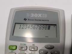 Texas Instruments TI-30X IIB TI-30XIIB Scientific Calculator Green