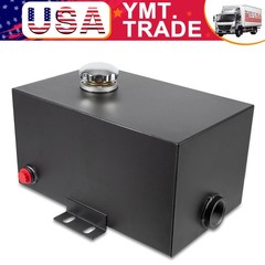 5 Gallon 14 Gauge Hydraulic Fluid Reservoir Tank with Inlet 1.5″ & Outlet 0.75”