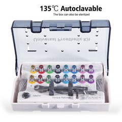 Universal Dental Implant Prosthetic Kit Torque Wrench Screw Driver Tool Remover