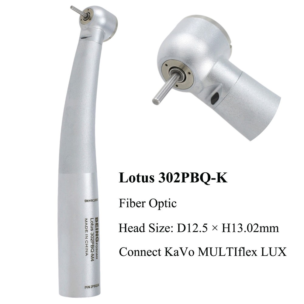 BEING Fiber Optic High Speed Dental Handpiece Kavo MULTIflex 4 6 Hole Coupling