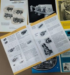 Milling Machinery & Tools Bardons & Oliver Inc Lathes 6 Brochure Lot W Catalog