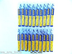 NEW 20 PC IRWIN 7-1/2″ SHIP AUGER DRILL BIT SET WOOD BORING 11/16″, 13/16″ NAIL