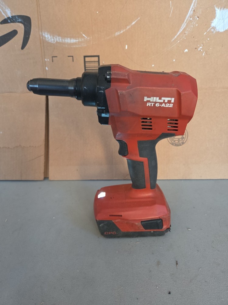 💥Hilti💥 RT 6-A22 Cordless Rivet Gun Tool w/Battery (tested/works)