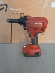 💥Hilti💥 RT 6-A22 Cordless Rivet Gun Tool w/Battery (tested/works)