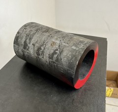 4140 Steel Tubing – 4.897″ OD x 3.229″ ID x 8″ Long – Alloy Tube – CNC Machining