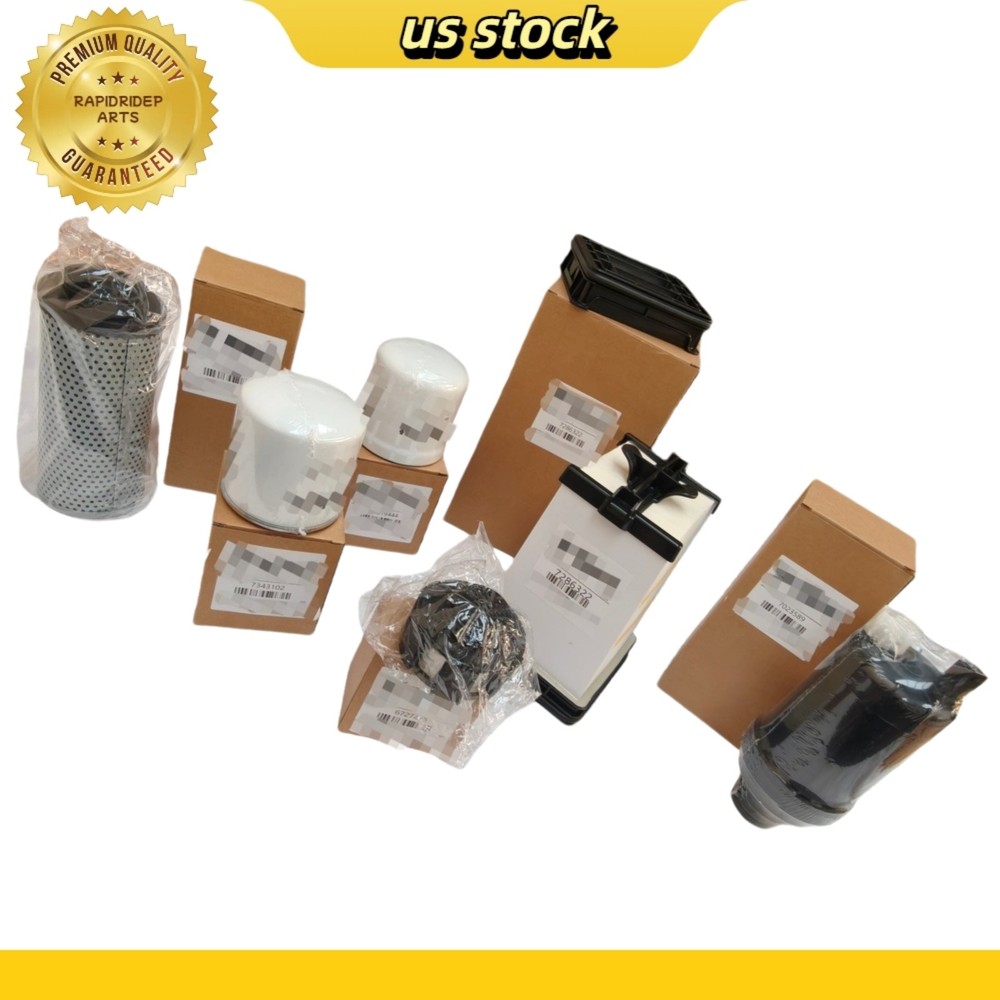New For Bobcat S450 S510 S530 S550 T450 T550 Filter Maintenance Kit Oil Fuel Air