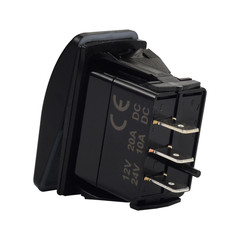 Boat Rocker Switch 12V 20A 3 Pin SPDT ON Off ON Toggle Switch 12 V/24V 3 Positio